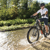 electric bike action