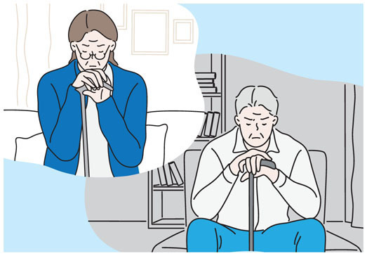 An image of old people