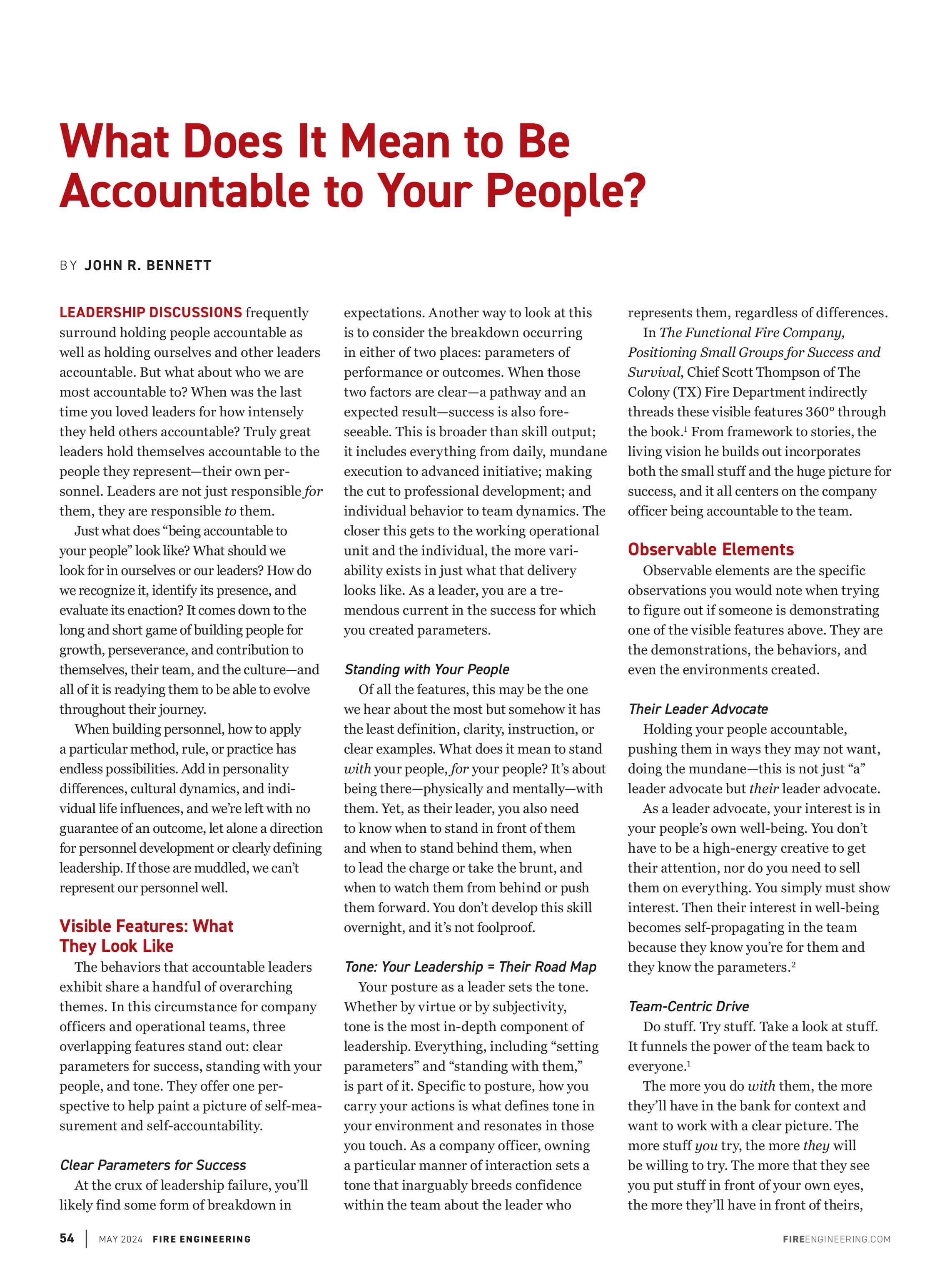 Fire Engineering - May 2024 - page 54