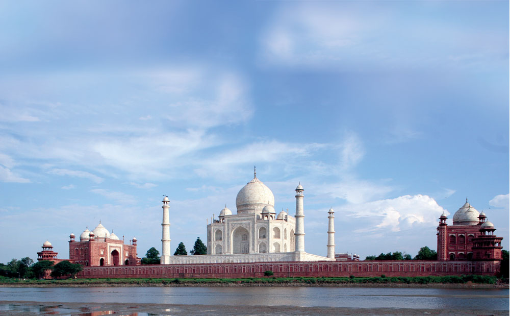 The beautiful Taj Mahal