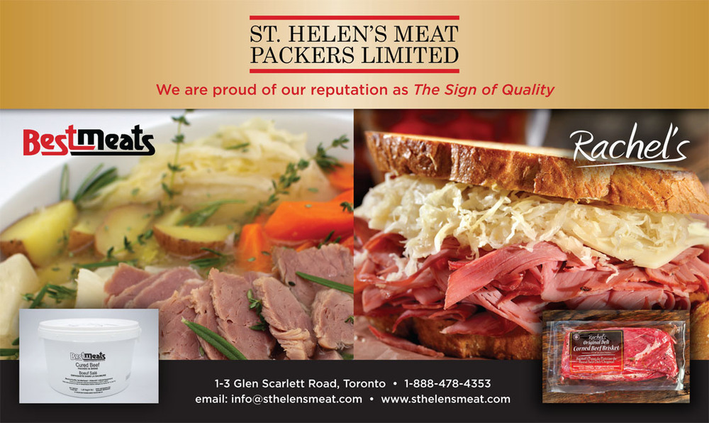 Advertisement: ST. HELEN'S MEAT PACKERS LIMITED