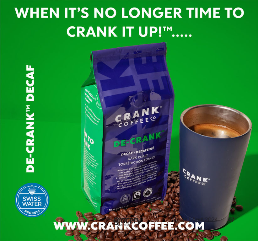 CRANK® COFFEE CO Advertisement