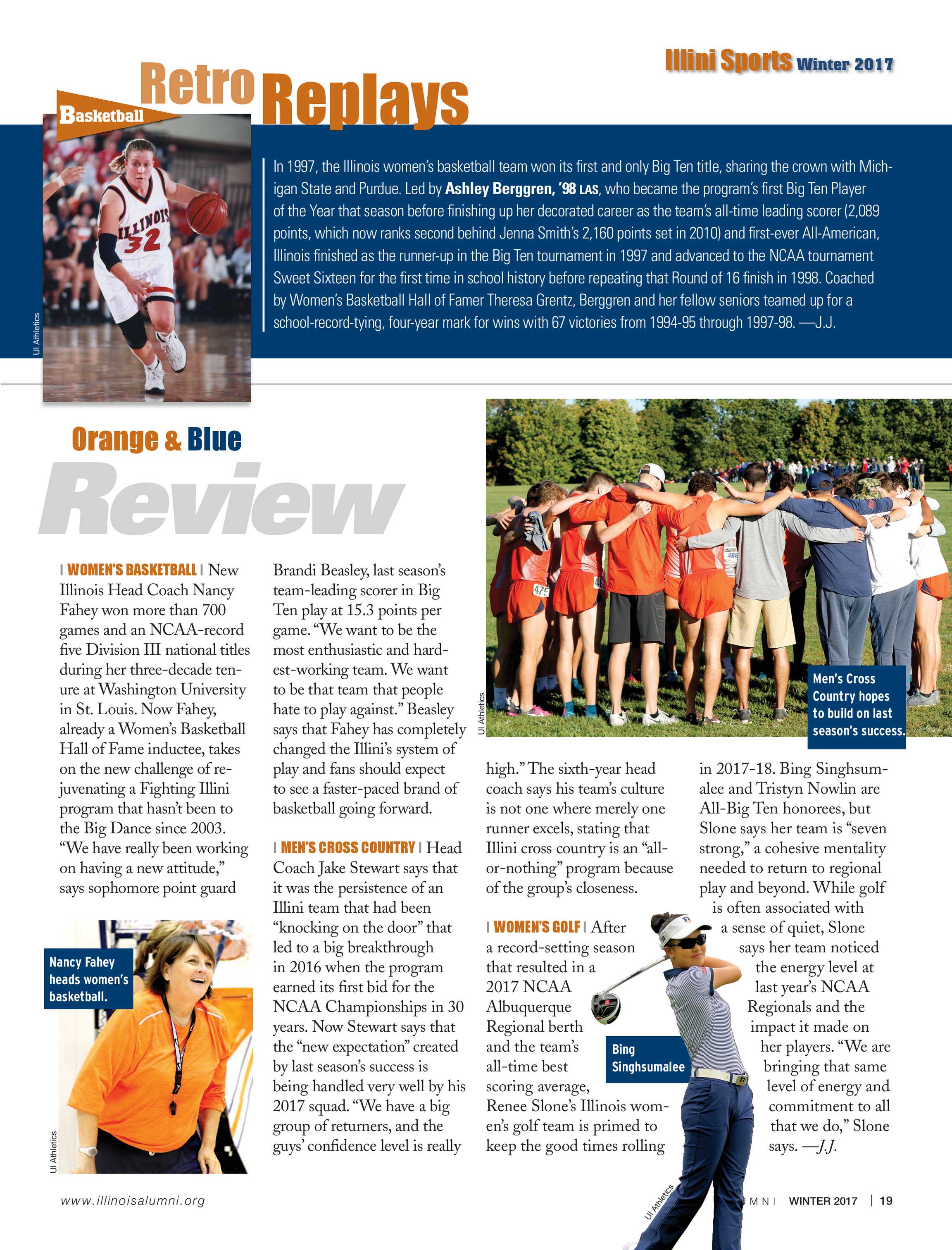 Illinois Alumni Magazine - Winter 2017 - page 19