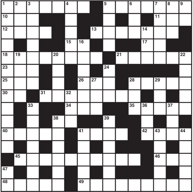 ISACA Journal - 2017 Volume 1 - crossword puzzle