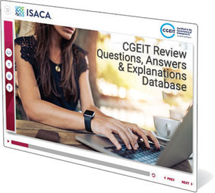 CGEIT Latest Exam Materials