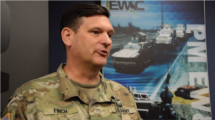col kevin finch project manager for electronic warfare and cyber