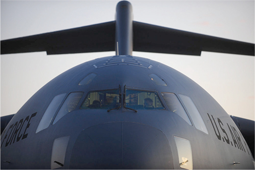 aircraft cockpit