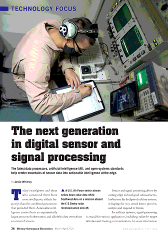 Military & Aerospace Electronics - March/April 2024