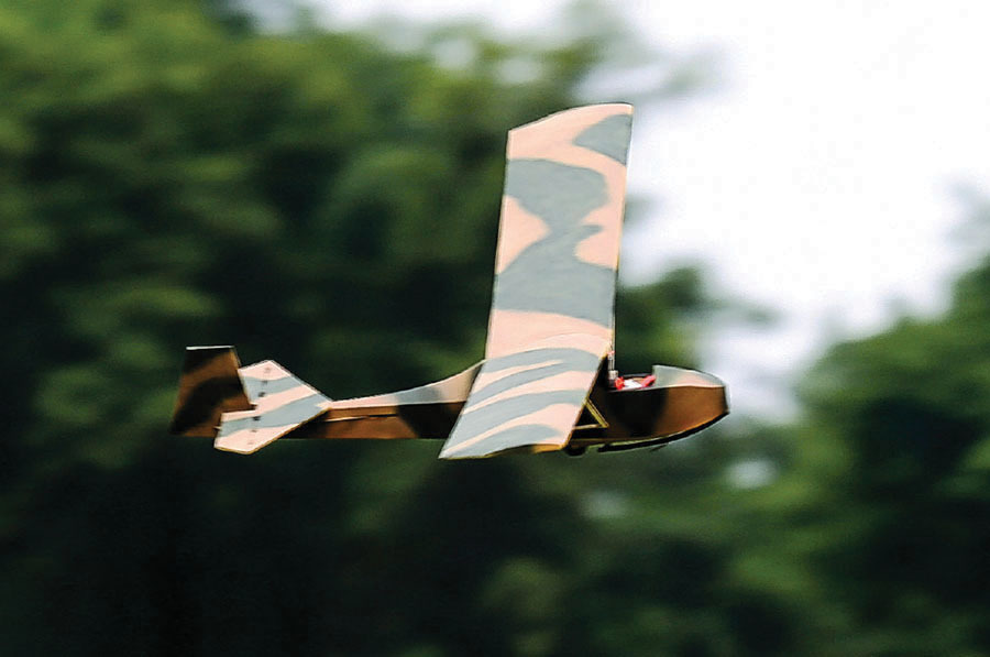 Michigan Hawk flying balsa model airplane kit rubber powered band Laser cut 