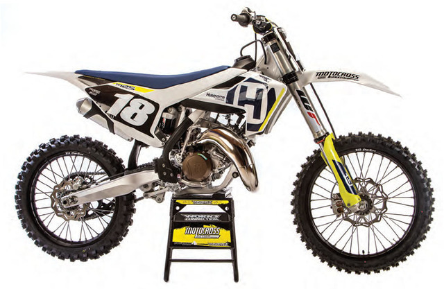 2022 Husqvarna TC125 Two Stroke TESTED - Motocross Action Magazine