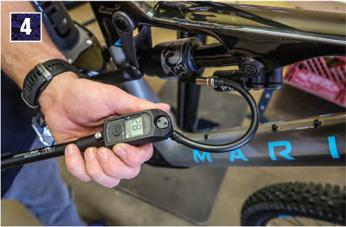 document your current air pressure for