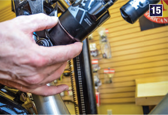 snap the lockring back into place