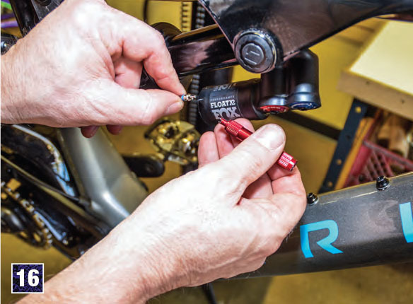 install the valve core clockwise