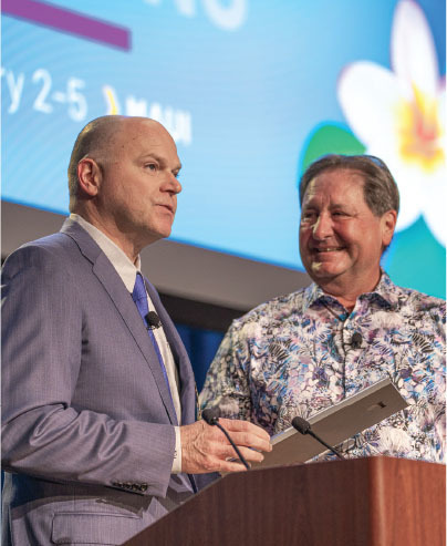 2025 chairman pat nelson thanks 2024 chairman brady meldrem following