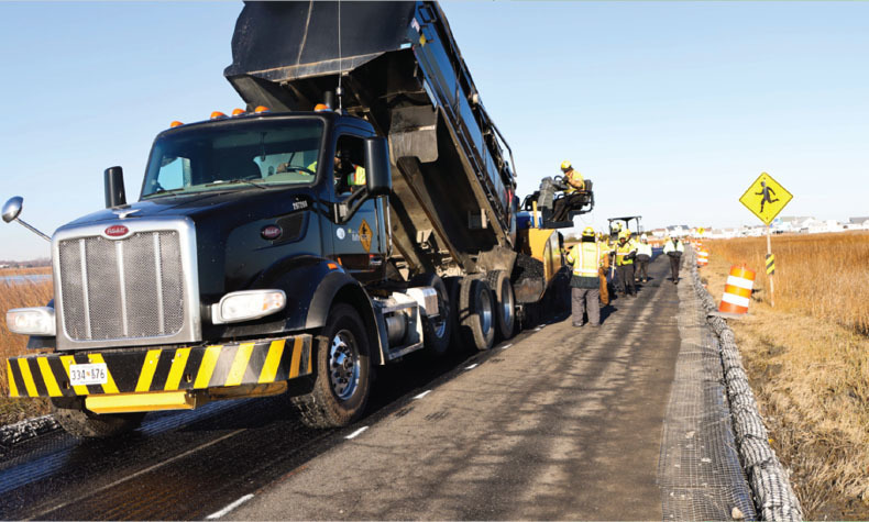 delawares pervious pavements mitigate roadway flooding