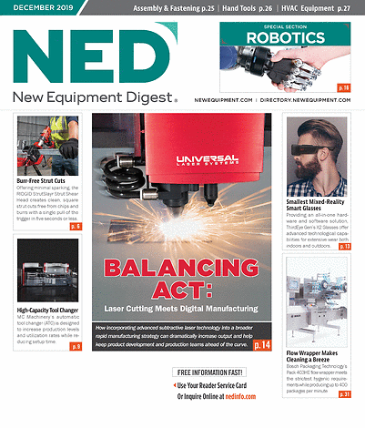 New Equipment Digest - December 2019