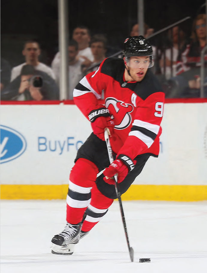 New Jersey Devils forward Cole Brown skates during New Jersey Devils  News Photo - Getty Images