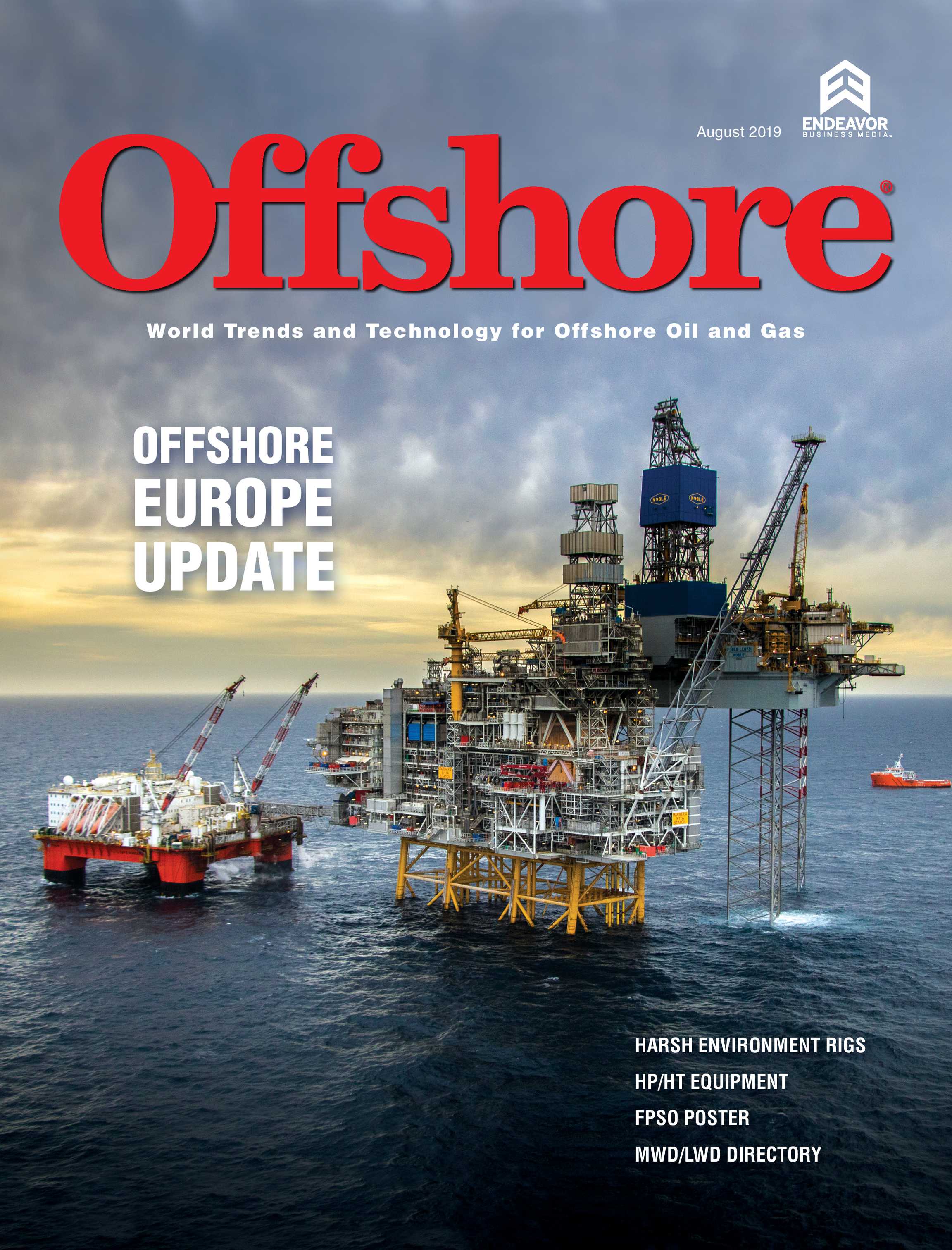 Offshore Magazine August 2019 Page Cover