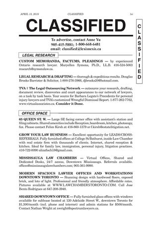 Ontario reports contact
