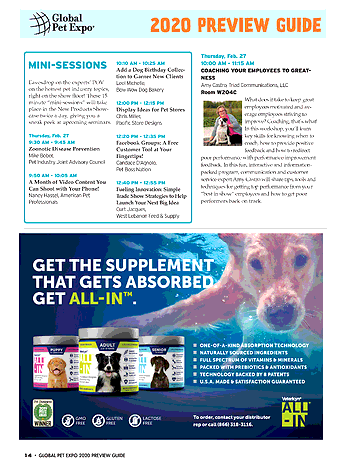 Pet Business - Global Pet Expo Preview Guide 2020