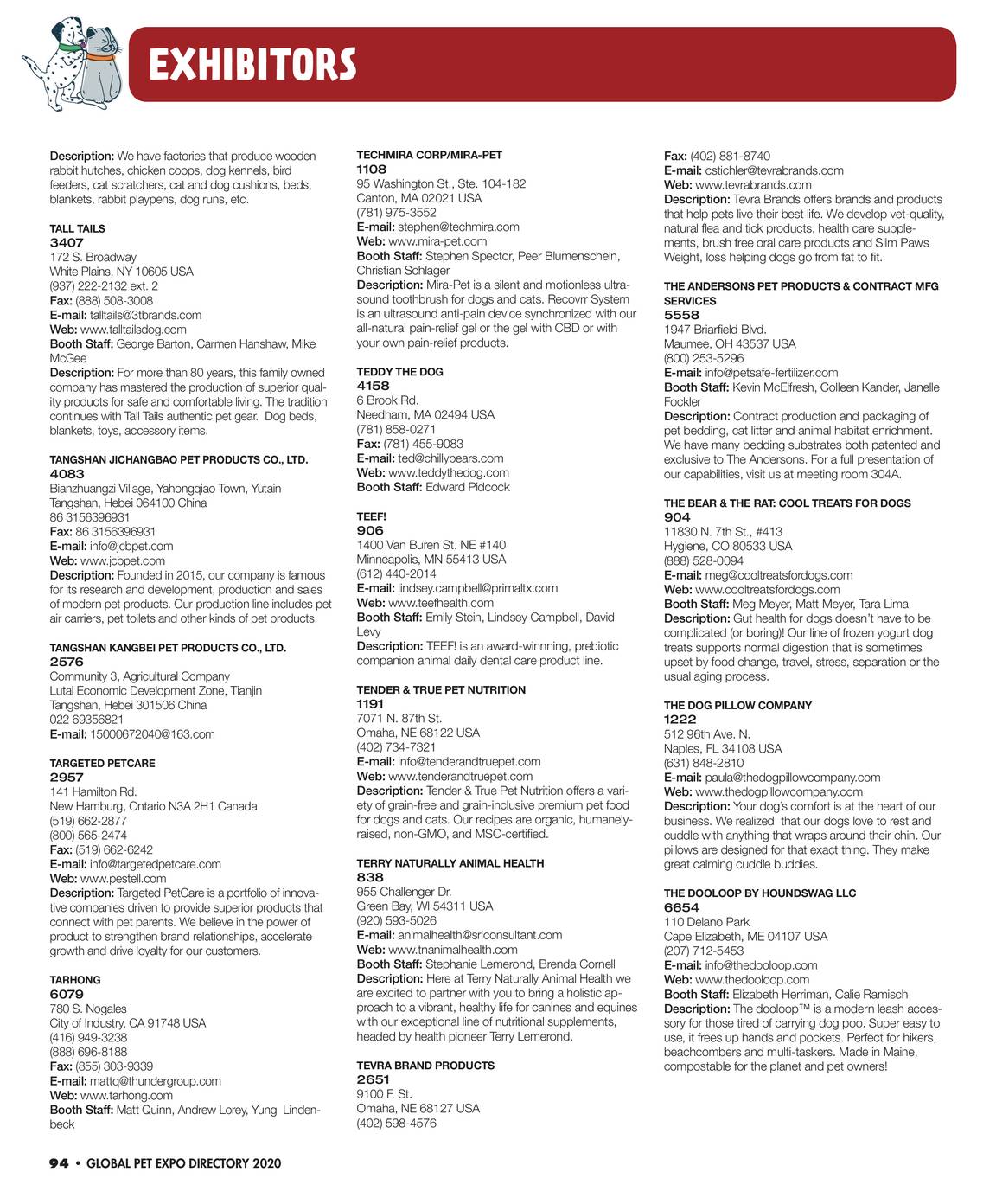 Pet Business Global Pet Expo Show Directory 2020 Page 93