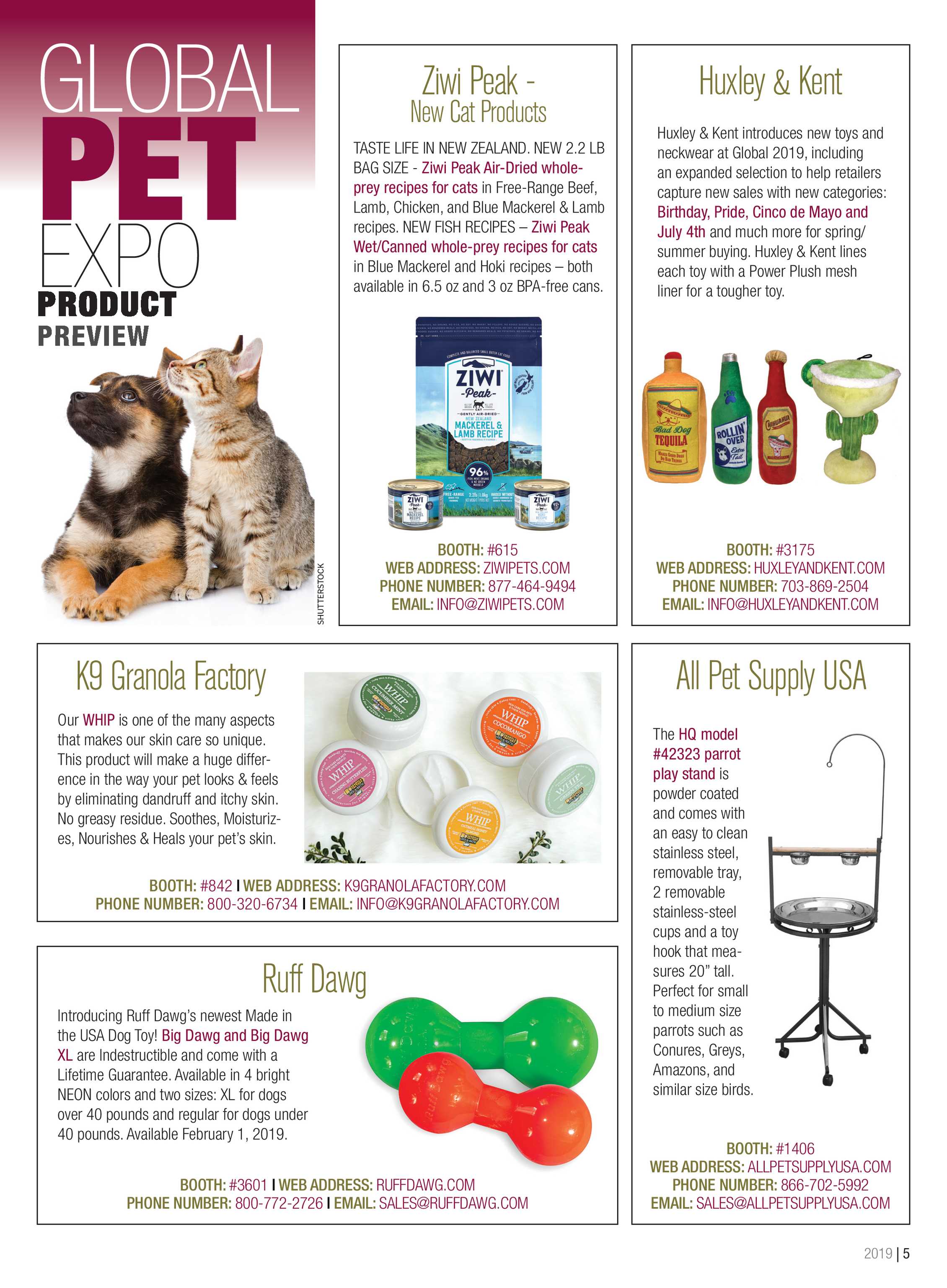 Pet Product News Global Pet Expo Preview Guide 2019 Page 5