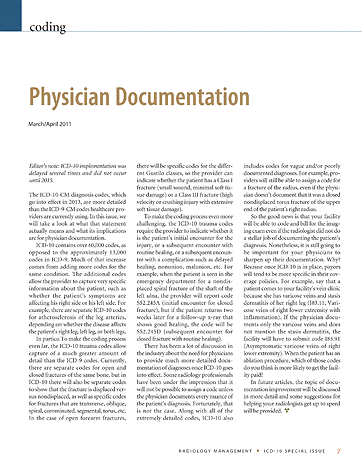 coding radiology icd 10 guidelines