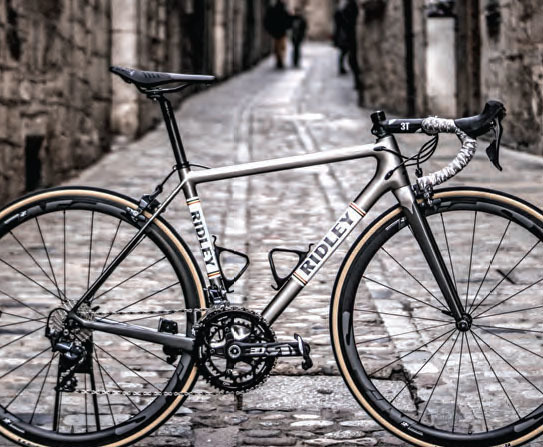 ridley titanium bike