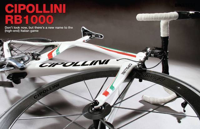 Road Bike Action Magazine October 2012 CIPOLLINI RB1000