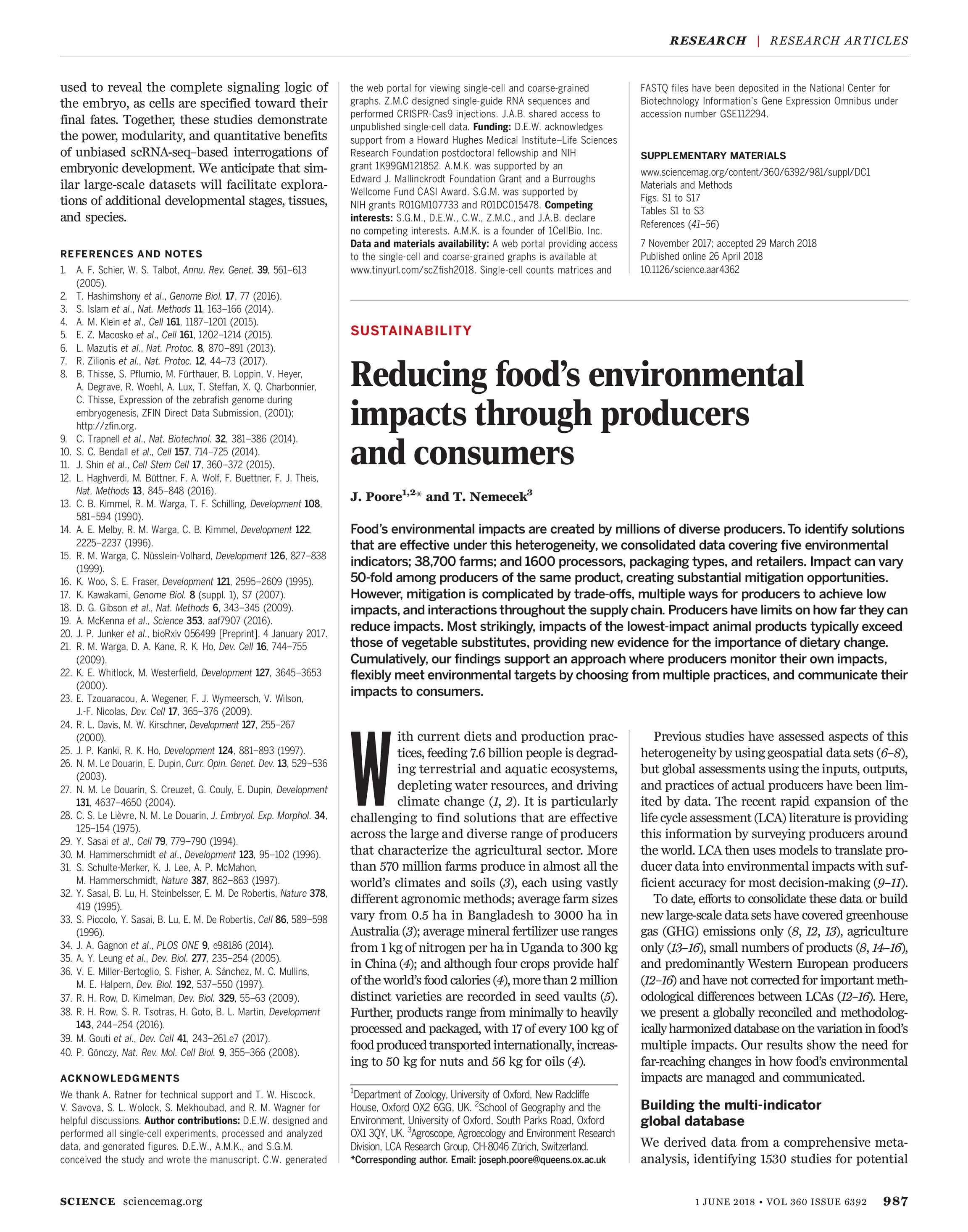 science magazine june 1