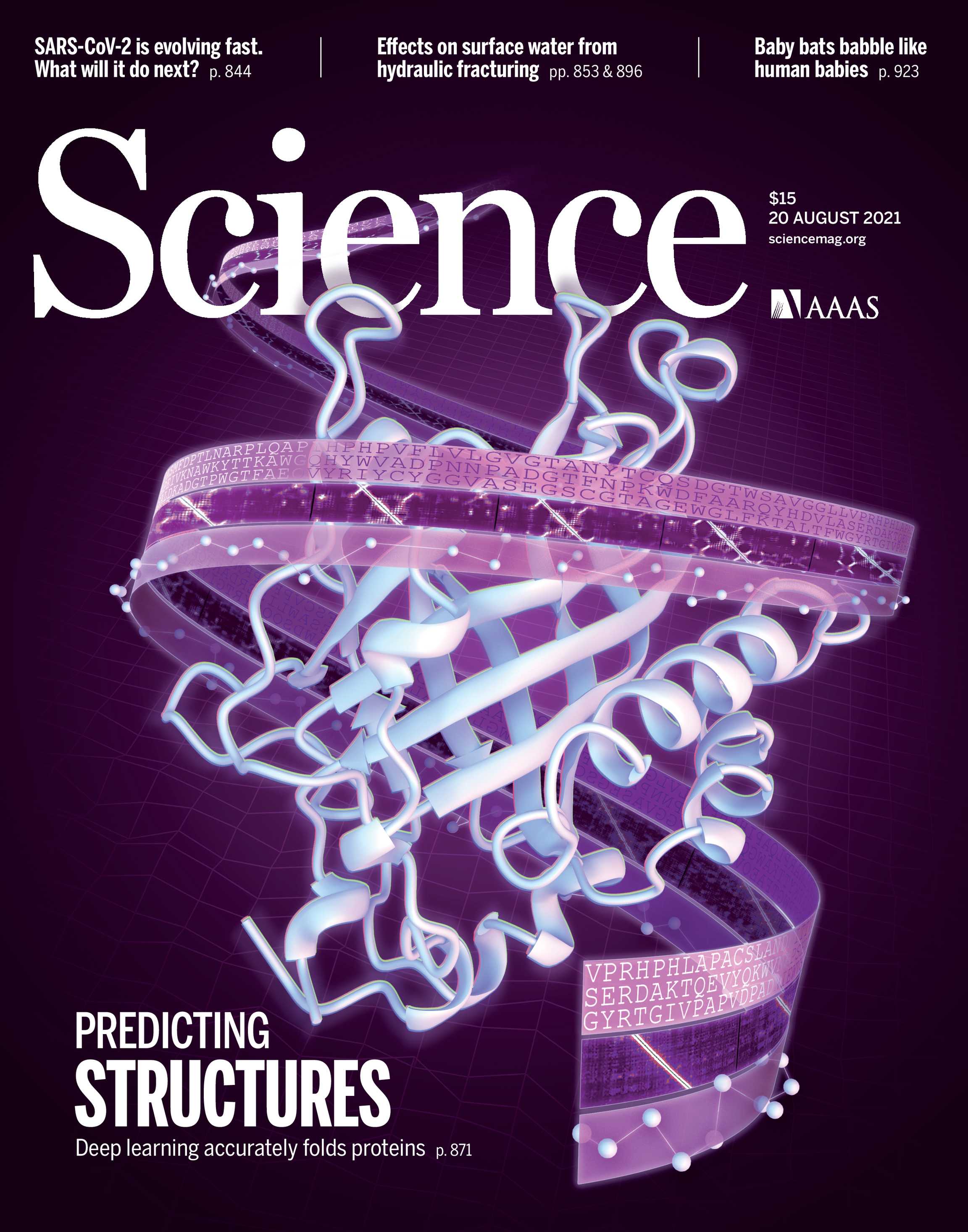 Science Magazine - 20, 2021 - Cover