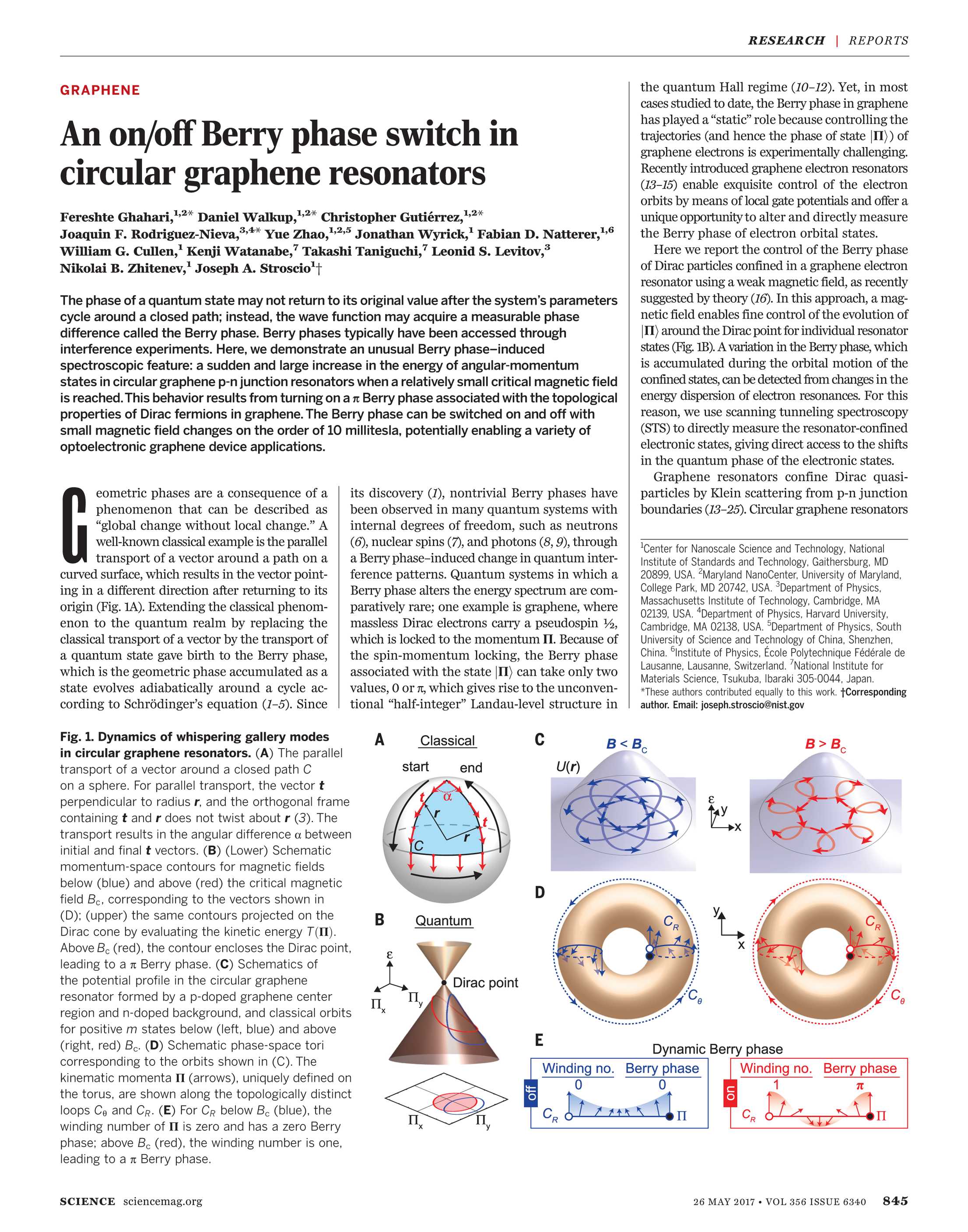 Science Magazine May 26 2017 Page 845