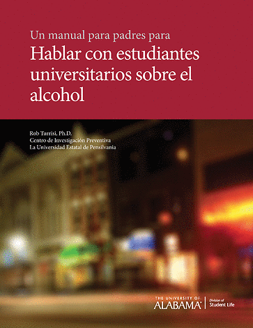 Student Life - Parent Alcohol Handbook in Spanish