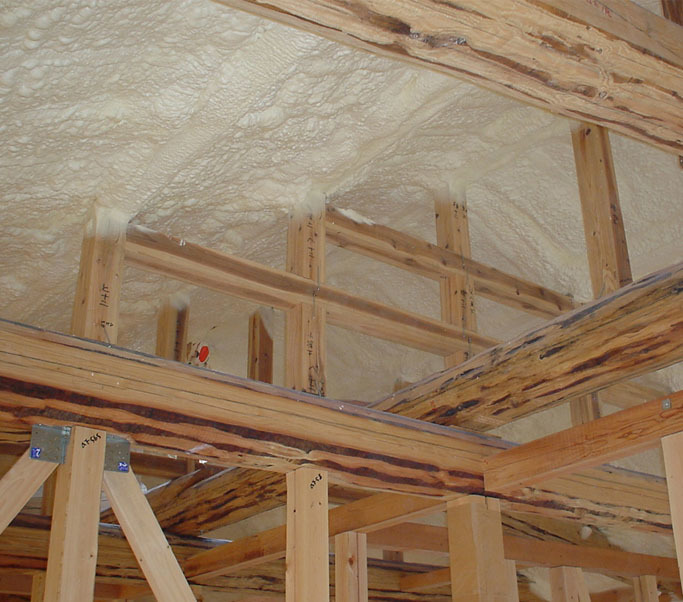 wooden ceiling