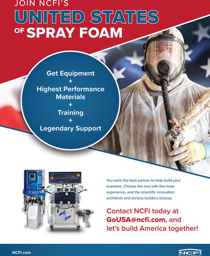 Spray Foam Insulation & Roofing Magazine - NCFI