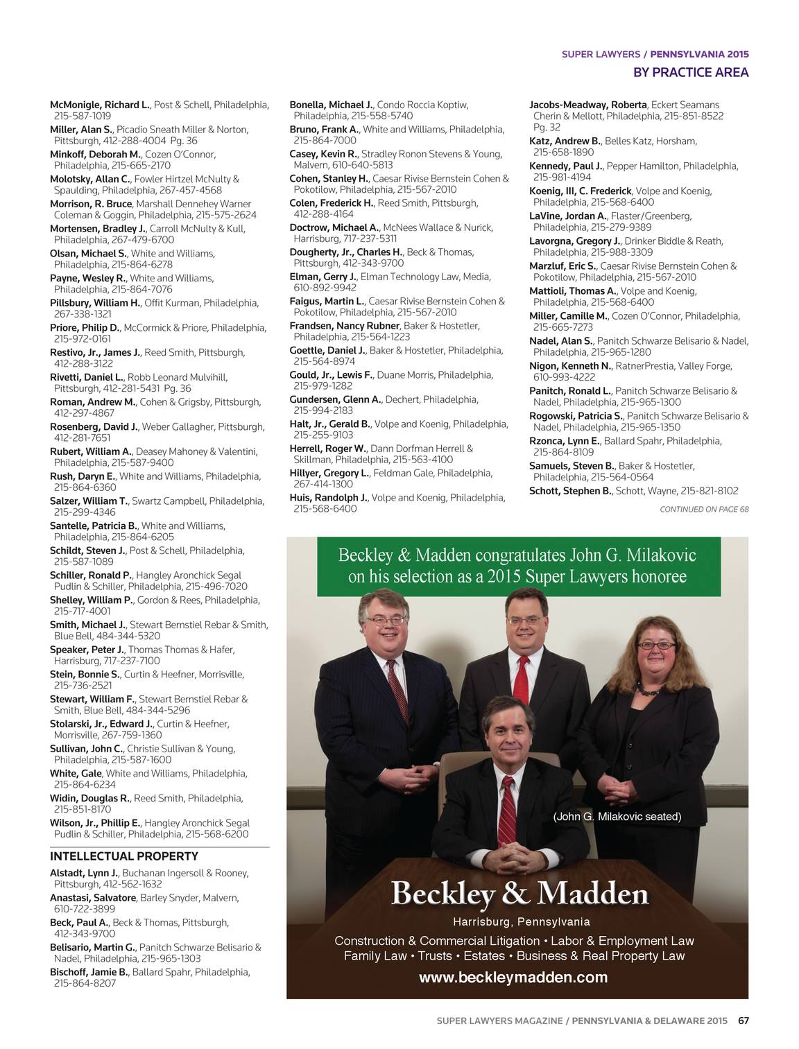 Super Lawyers Illinois 2014 Page 66 - 