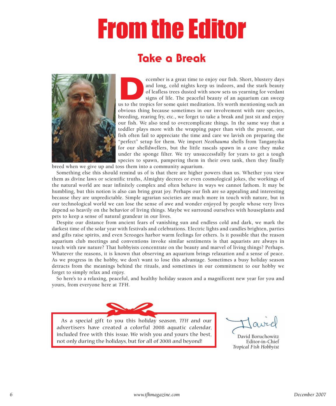 Tropical Fish Hobbyist - December 2007 - page 5