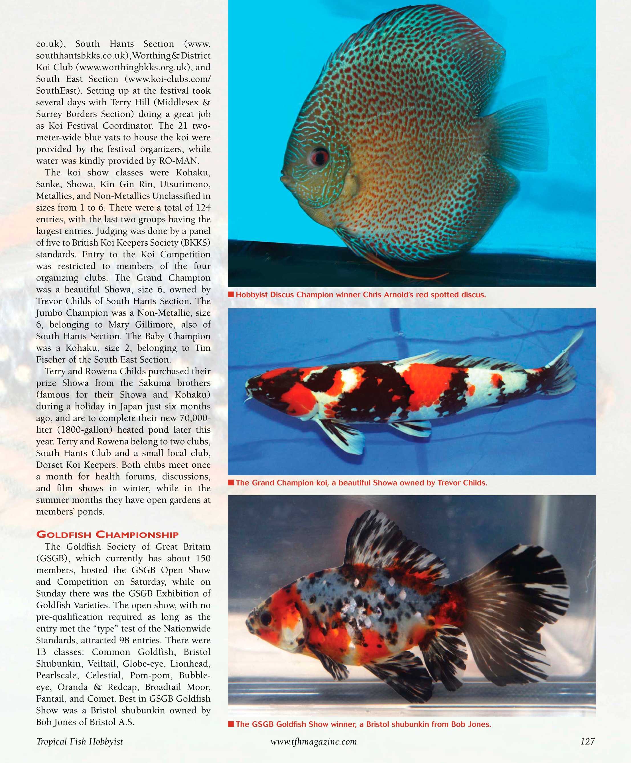 Tropical Fish Hobbyist - February 2008 - page 127