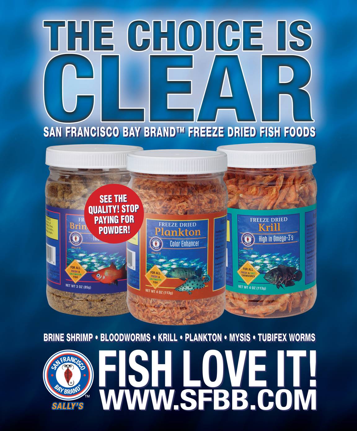 San Francisco Bay Brand Freeze Dried Krill