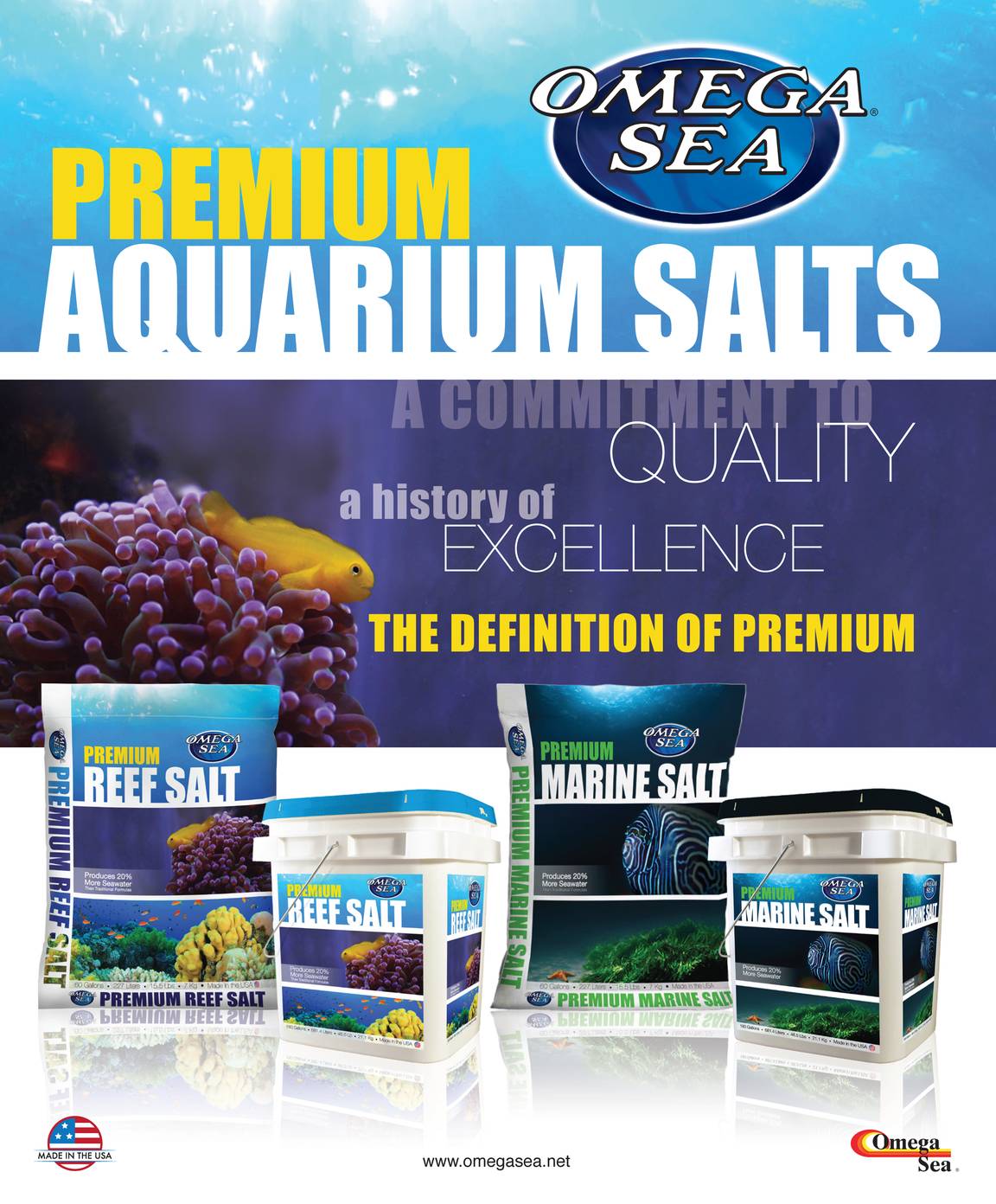 Omega sea 2025 premium marine salt