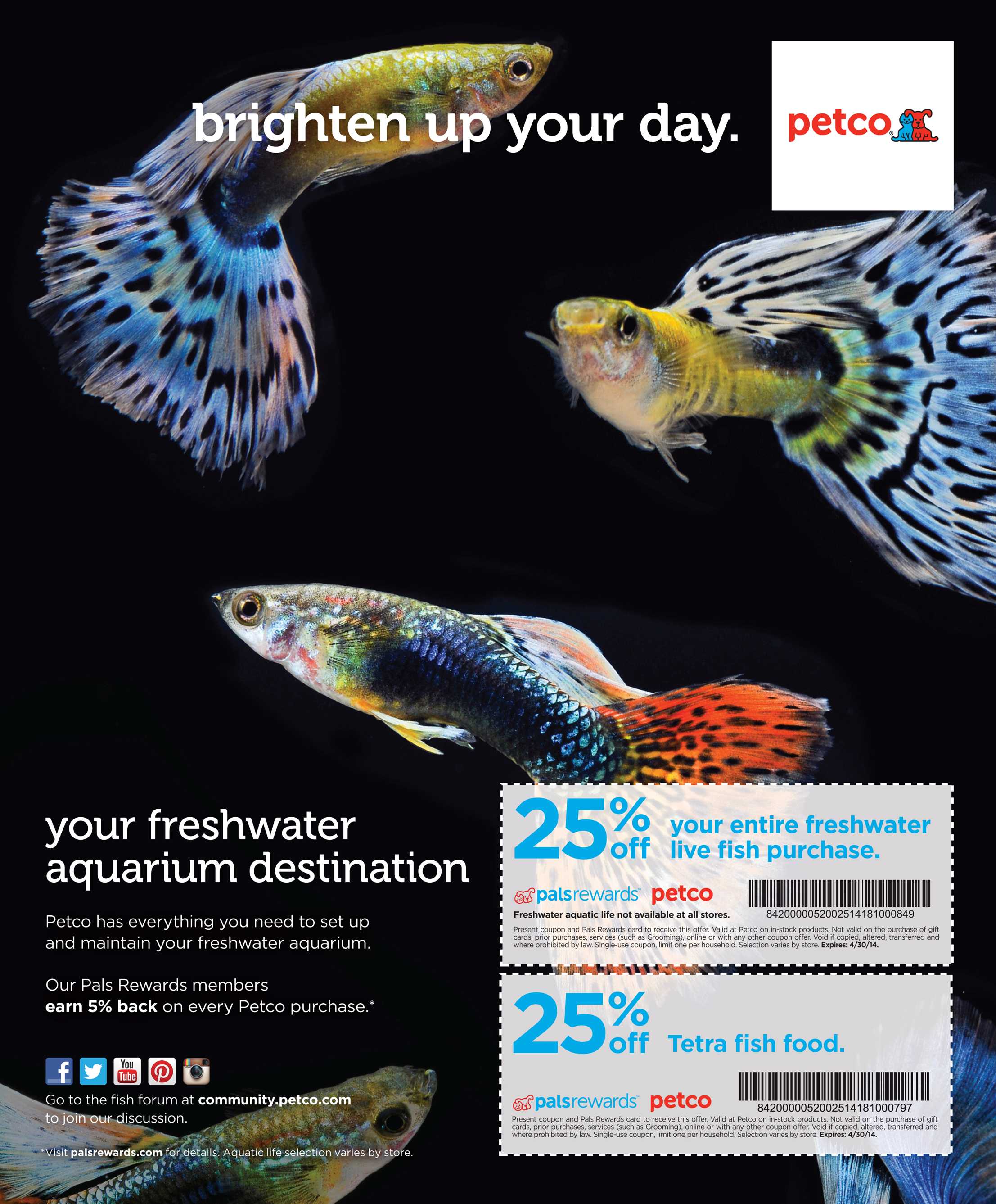 petco fish coupon