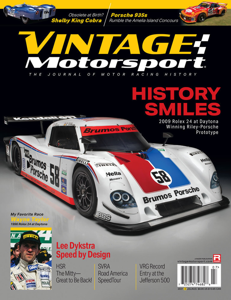 Vintage Motorsport - July/Aug 2021 - Cover