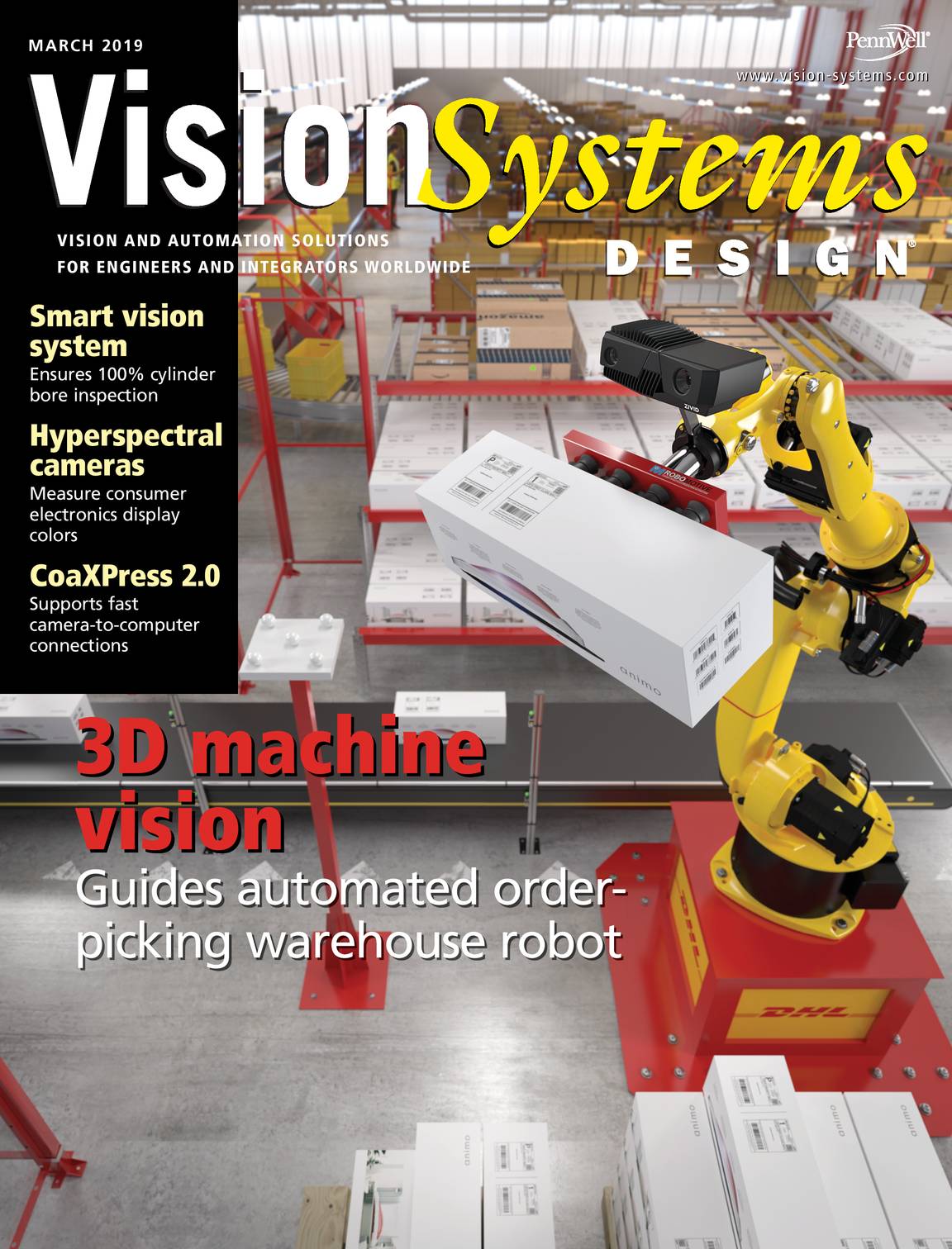 Vision Systems March 2019 Page Cover